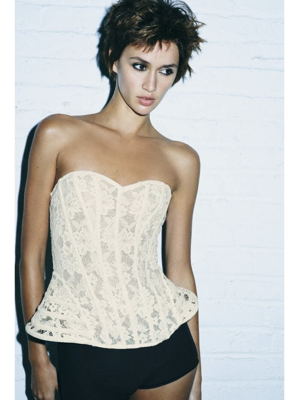 ZARA FLARED LACE CORSET